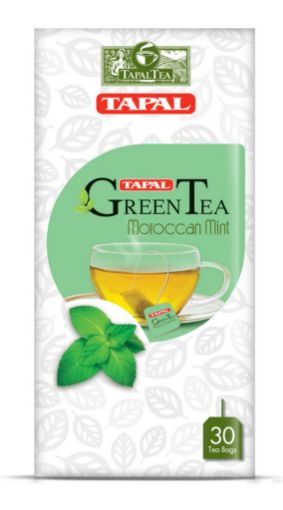 Bild von Tapal Green Tea 30 bags 45g Mint