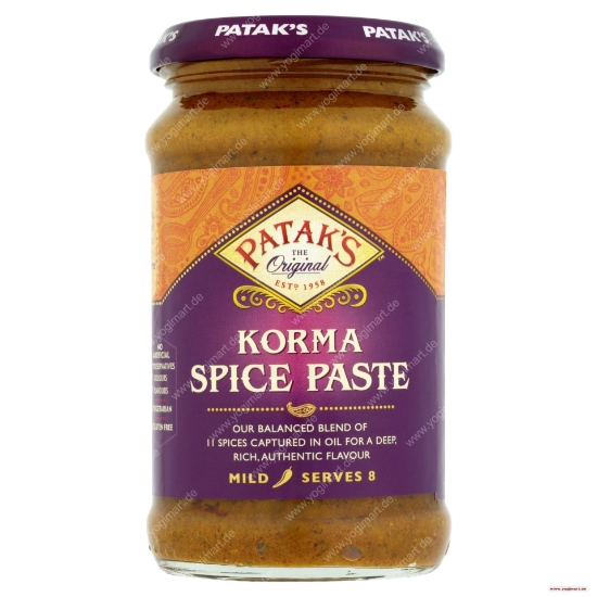Bild von Patak's Korma Paste 290G