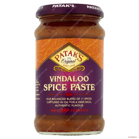 Bild von Patak Vindaloo Paste 283G