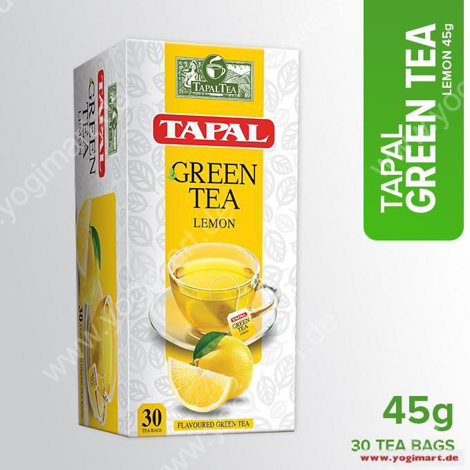 Tapal Green Tea 30 Bags 45g Lemon Yogi Mart Online Indian Grocery Store