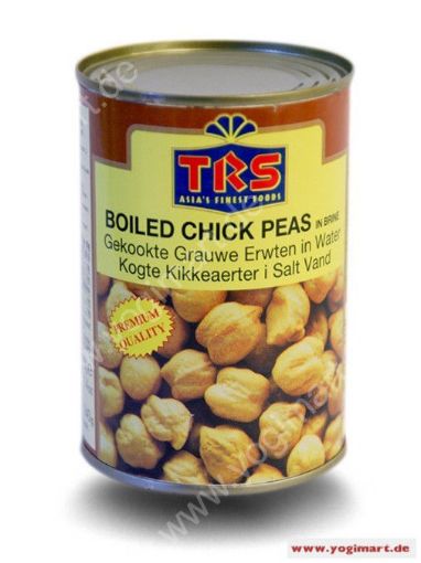 Bild von TRS Canned Boiled Chickpeas 400G
