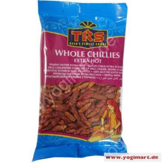 Bild von TRS Chillies Whole Ex. Hot 400G