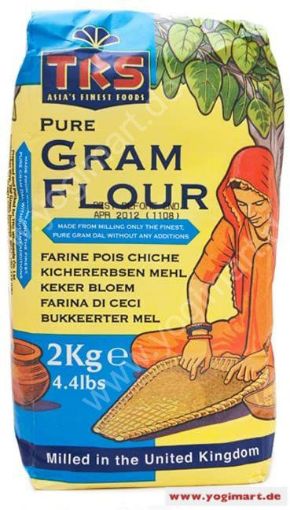 Bild von TRS Gram flour (Superfine) Besan 2KG