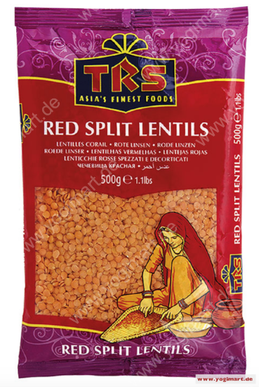 Bild von TRS Lentils Red (Masoor Dall) 500G