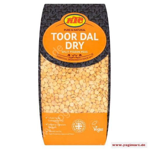 Bild von KTC Toor Dal Dry 2Kg