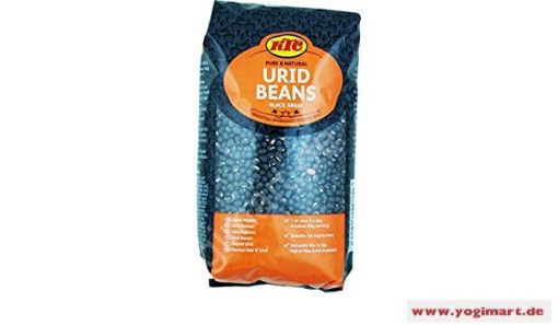Bild von KTC Urid Whole Urid Beans 500g