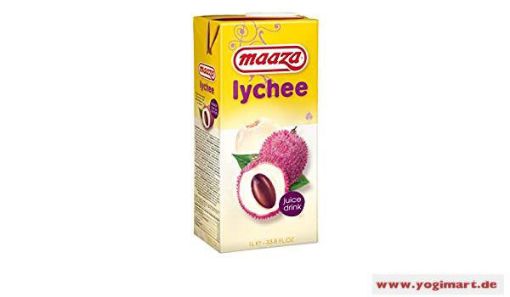 Bild von Maaza Lychee Saft 1 Ltr. (Best Before 16.10.2020)