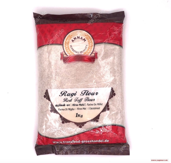 Bild von Annam Hirsemehl (Ragi) 1kg