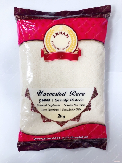 Bild von Annam Unroasted Rawa (Rava) (Suji)Sooji 1kg