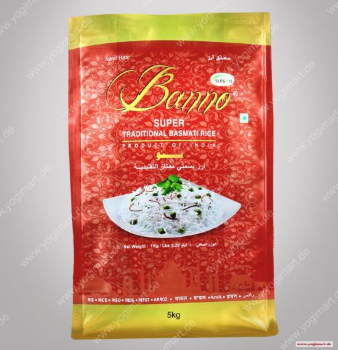 Bild von Banno Reis Super Basmati Rice 5kg