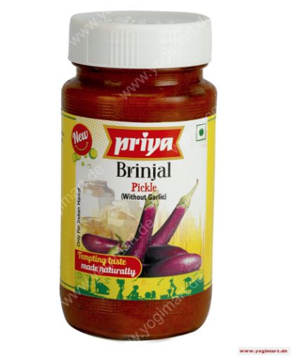 Bild von Priya Brinjal Pickle 300g (Without Garlic)