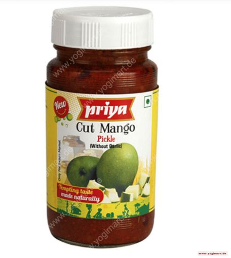 Bild von Priya Cut Mango Pickle 300g (Without Garlic)