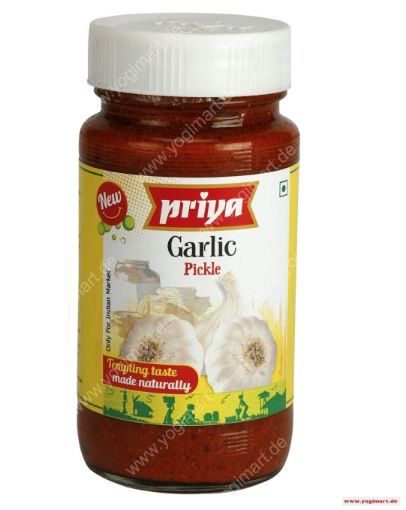 Bild von Priya Garlic Pickle 300g - Exp 30.12.2024