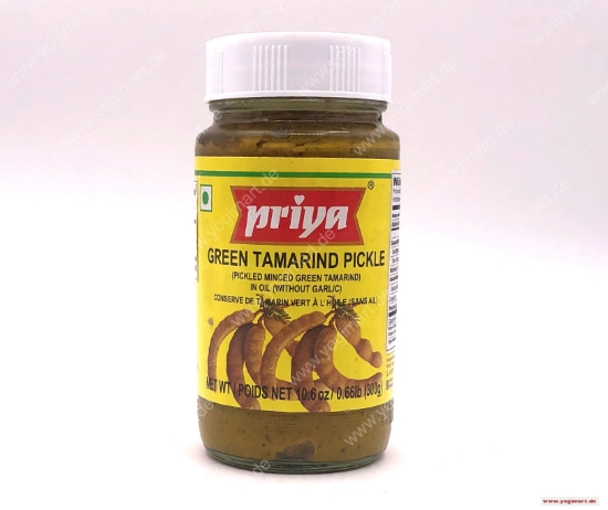 Bild von Priya Green Tamarind Pickle 300g (Without Garlic) 