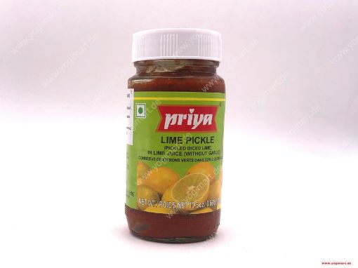Bild von Priya Lime Pickle 300g (Without Garlic)