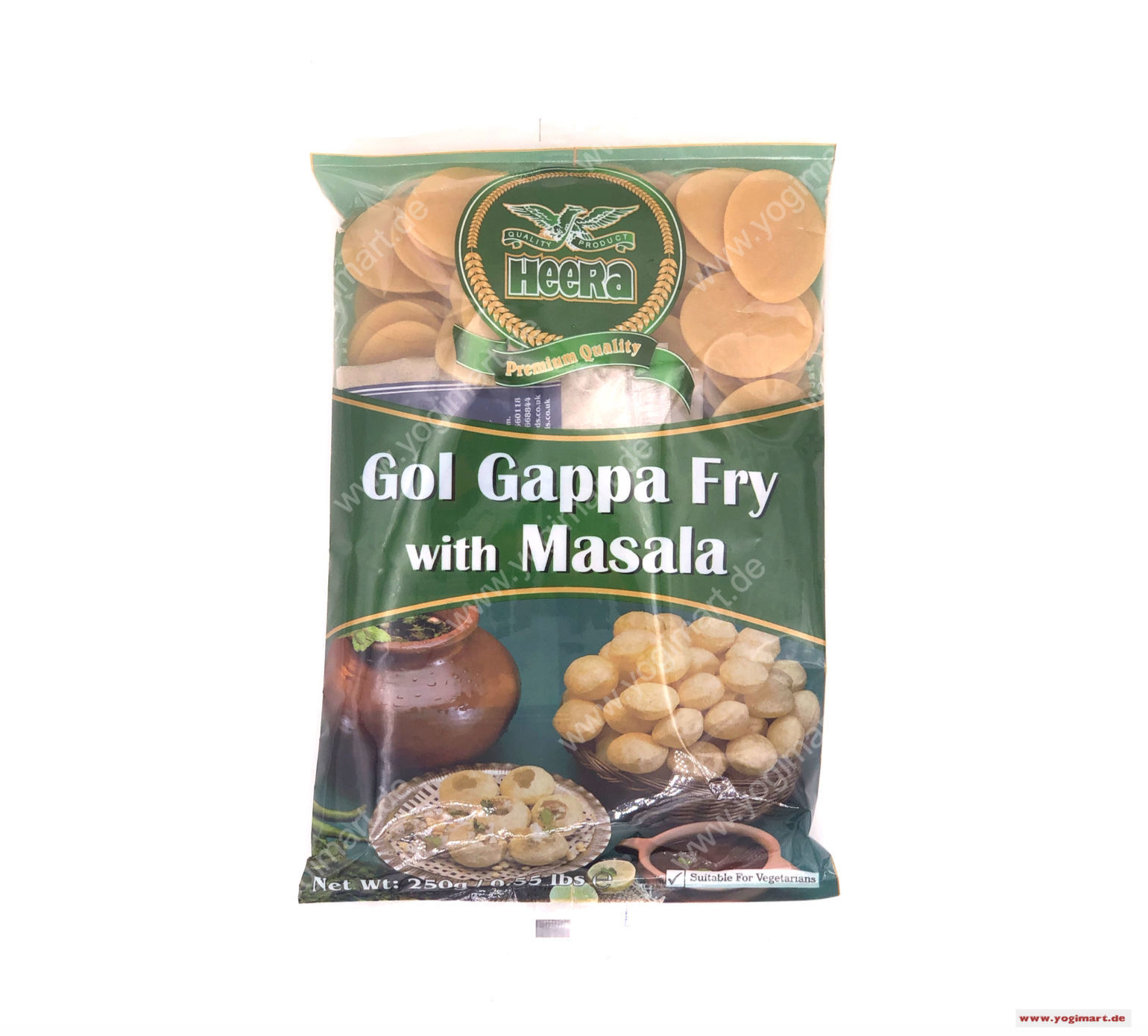 Gol Gappa Fry 250g + 50g Masala - Yogi Mart - Online Indian Grocery Store