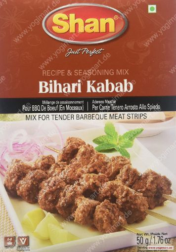 Bild von SHAN Kebab Bihari Masala 50G (Gewürze für BBQ)