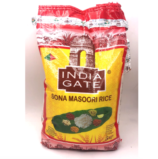 Bild von India Gate Sona Masoori Rice 5kg