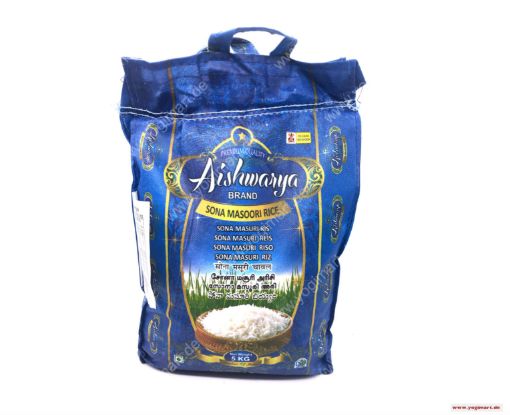 Bild von Aishwarya Brand Sona Masoori Rice 5kg