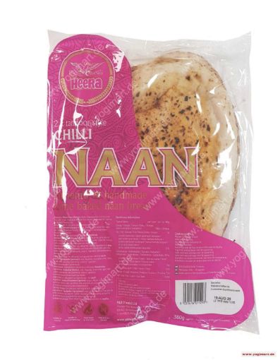 Bild von Heera Chilli NAAN Tandoor Style 360g (2 Pieces)