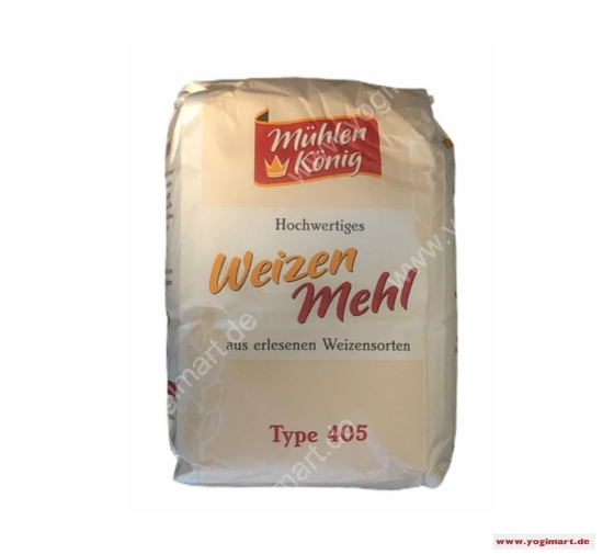 Bild von Mühlen König Weizen Mehl Type 405 (wheat flour) 1kg MAIDA