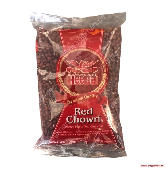 Bild von Heera Red Cow Peas ( Red Chowri) Adzuki  500g