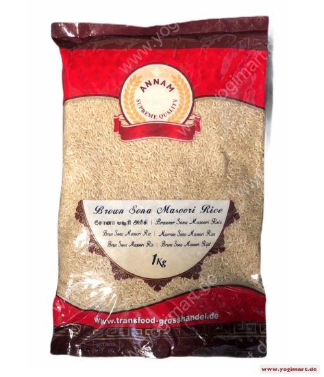 Bild von Annam Brown Sona Masuri (Sona Masoori) 1 KG