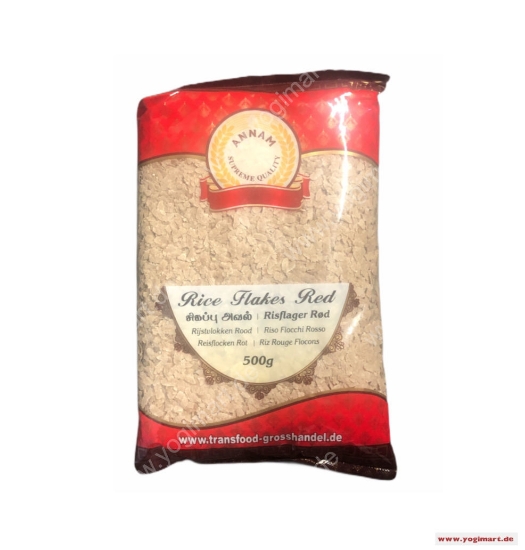 Bild von Annam Red Rice Flakes 500g