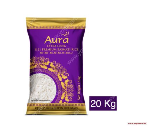 Bild von Aura Extra Long 1121 Premium Basmati Rice 20kg