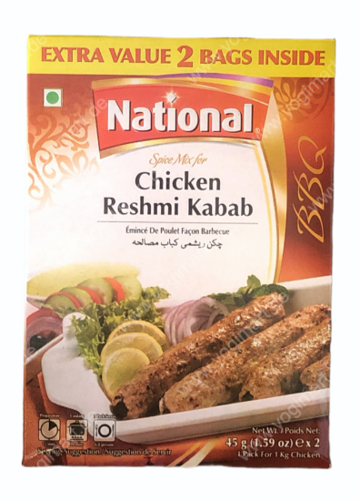 Bild von National Chicken Reshmi Kabab 90g