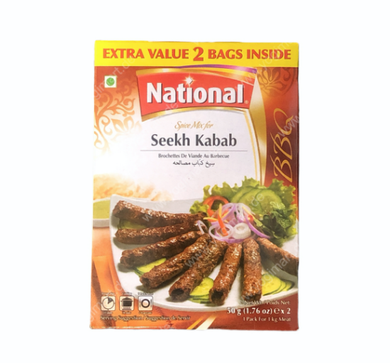 Bild von National Seekh Kabab 100g