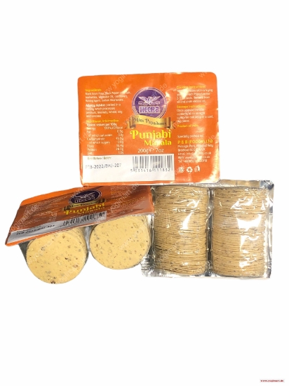 Bild von Heera Mini Papadums Punjabi Masala 200g
