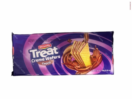 Bild von Britannia Treat Creme Wafers Choco 150g