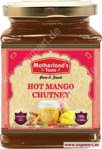 Bild von Motherland's Taste Hot Mango Chutney 350g