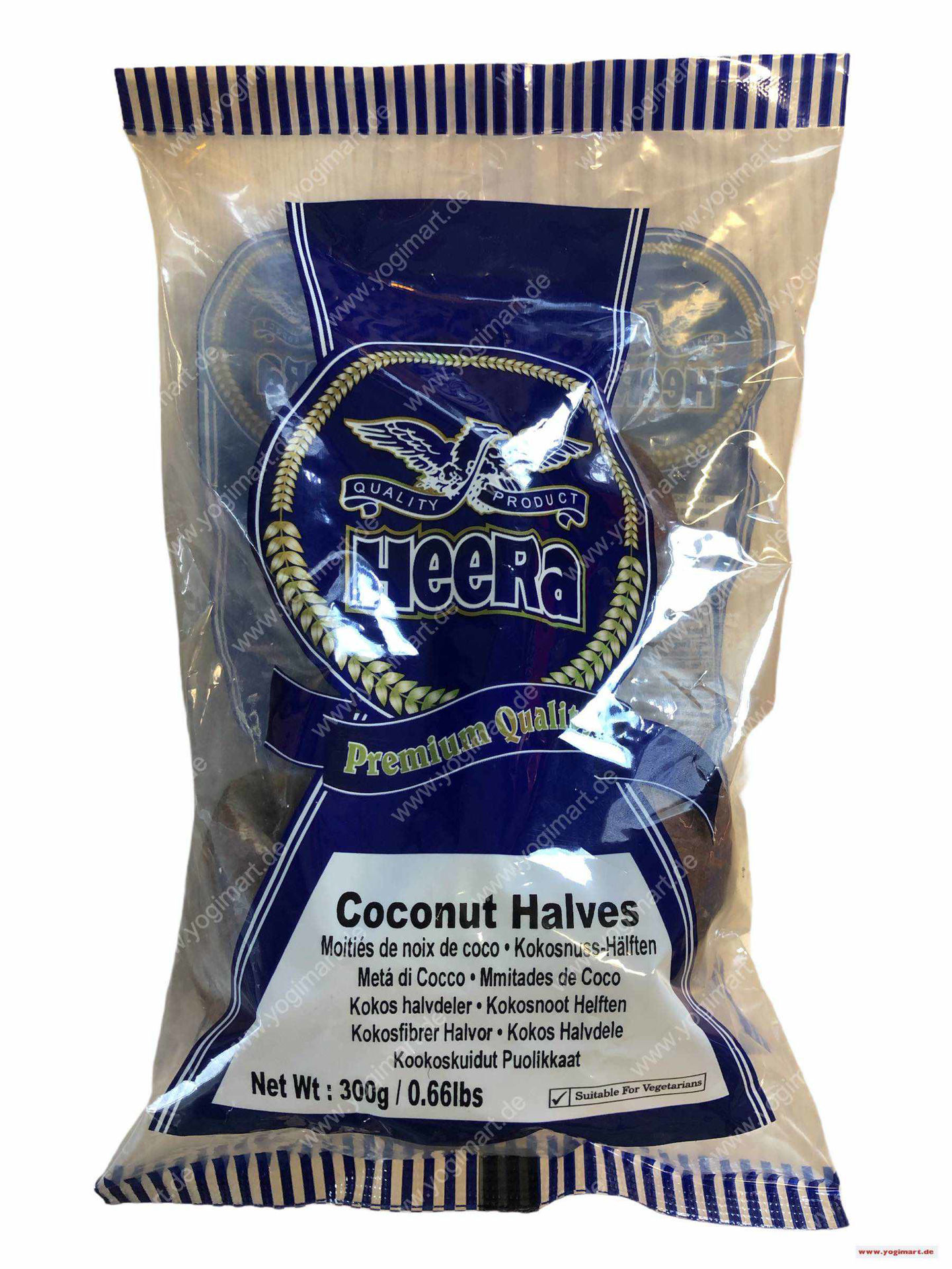 Heera Dried Coconut Halves 300G Yogi Mart Online Indian Grocery Store