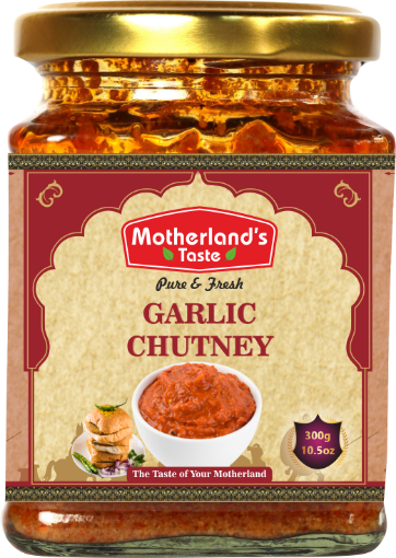 Picture of Motherland's Taste Garlic Chutney 300g