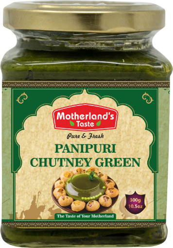 Bild von Motherland's Taste Panipuri Chutney Green 300g