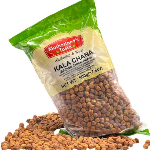 Bild von Motherland's Taste Kala Chana (Brown Chick Peas) 500G - Best use before june 2024*