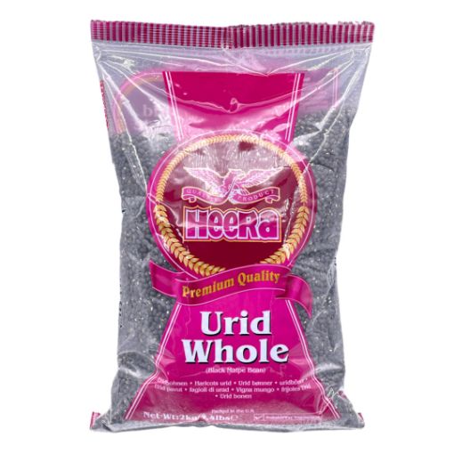 Bild von Heera Urid Whole (Urid Beans) 2KG