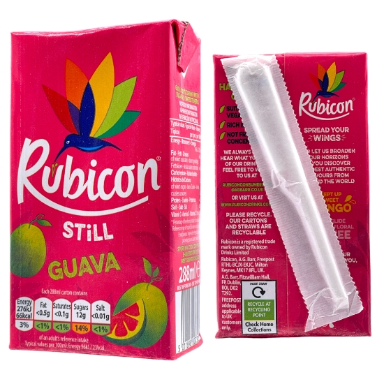 Bild von Rubicon Guava Juice Drink 288ML
