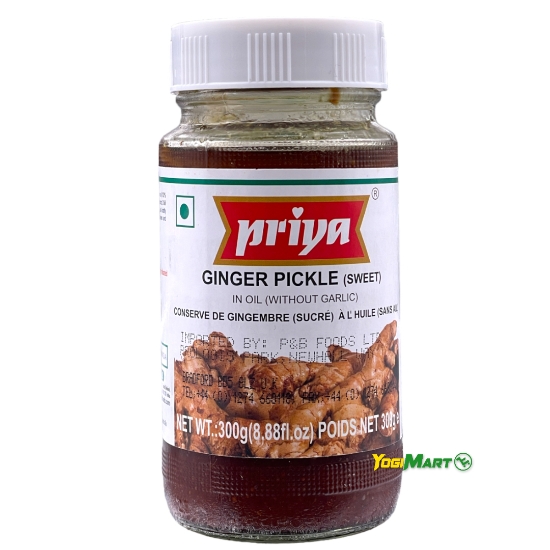 Picture of Priya Ginger Pickle (sweet) without Garlic 300g 