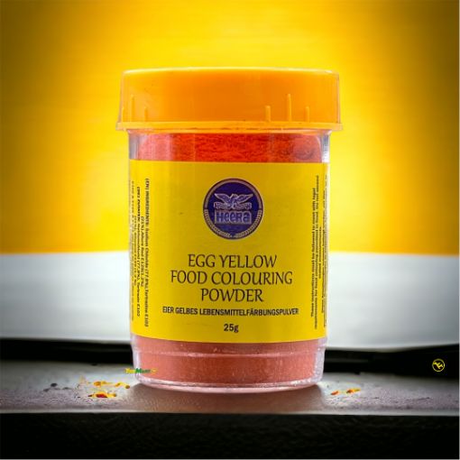 Bild von Heera Egg Yellow Food Colour Powder 25g