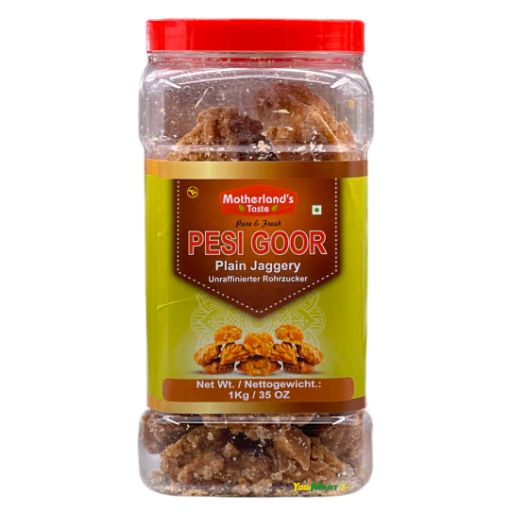 Bild von Motherland's Taste Pesi Goor Jaggery 1kg