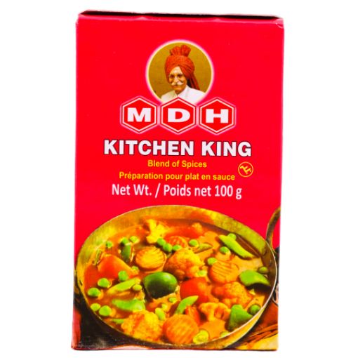 Bild von MDH KitchenKing Masala 100G (Gewürzzubereitung für Gemüse mit Hüttenkäse)