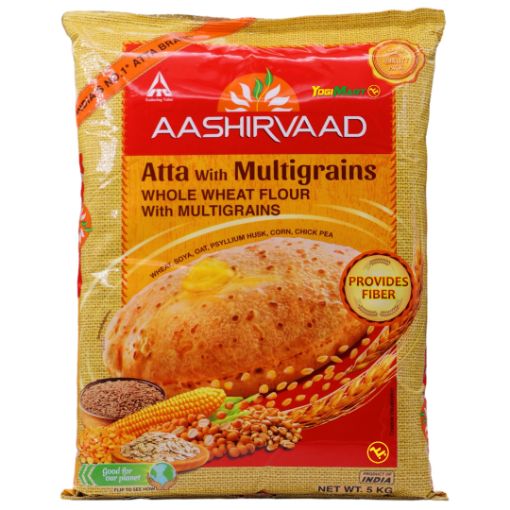 Bild von Aashirvaad Multi Grains Atta 5kg - Exp 21.12.2024