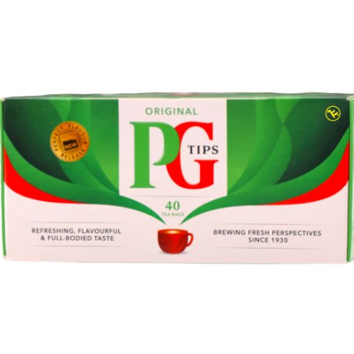 Bild von PG Tips Tea Bags 40pcs - Exp 30.01.2026