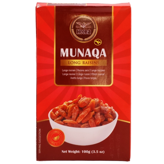Bild von Heera Munaqa (Long Raisings) 100g - Exp 28.02.2026