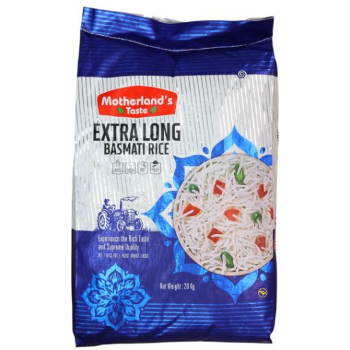 Bild von Motherland's Taste Extra Long Basmati Rice 20kg