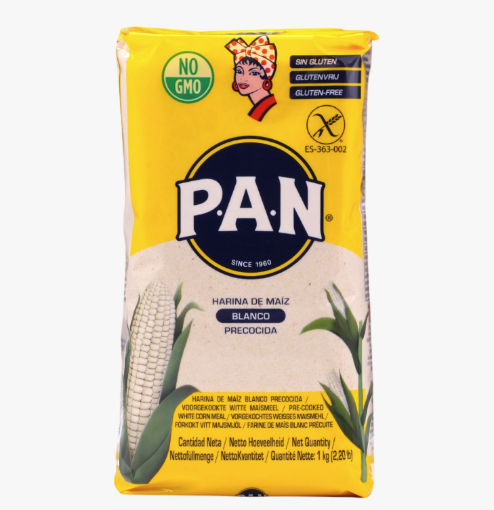 Bild von Harina P.A.N Pre Cooked Corn Flour (White) 1kg - Exp 5.03.2025