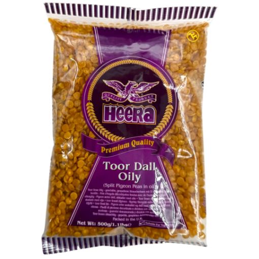 Bild von Heera Toor Dal Oily 500g